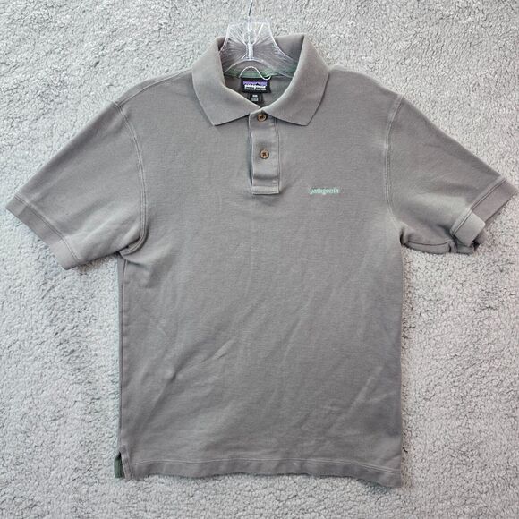 Patagonia Other - Patagonia Men’s Gray Short Sleeve Golf Polo Shirt Size XXS